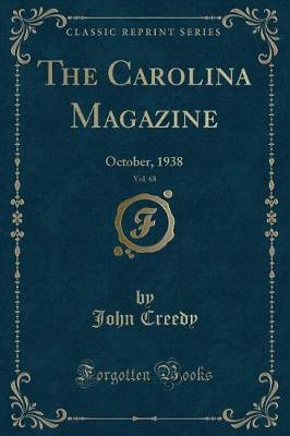 Book cover for The Carolina Magazine, Vol. 68