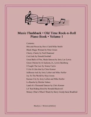 Book cover for Music Flashback - Old Time Rock-n-Roll Piano Book - Volume 1