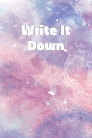 Cover of Write It Down