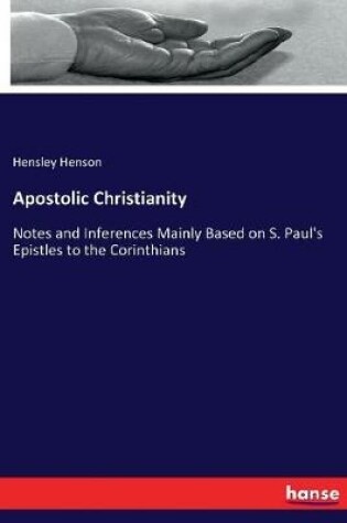 Cover of Apostolic Christianity