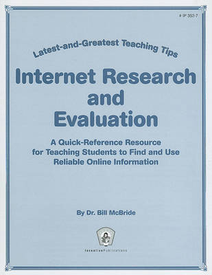 Cover of Internet Research and Evaluation