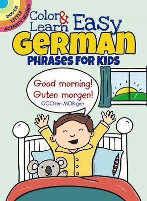 Cover of Color & Learn Easy German Phrases for Kids