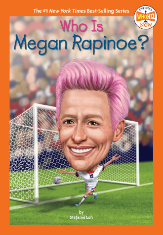 Book cover for Who Is Megan Rapinoe?