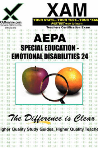 Cover of Aepa Special Education: Emotional Disabilities 24