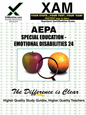 Book cover for Aepa Special Education: Emotional Disabilities 24