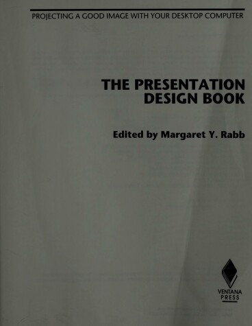 Book cover for Presentation Design Book