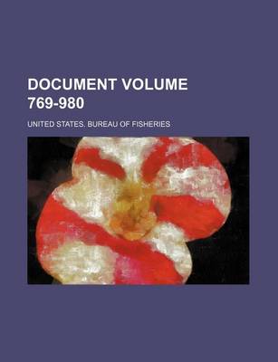 Book cover for Document Volume 769-980