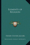 Book cover for Elements of Religion