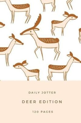 Cover of Deer edition - daily jotter