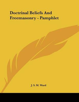 Book cover for Doctrinal Beliefs and Freemasonry - Pamphlet