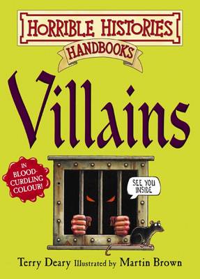 Book cover for Horrible Histories Handbooks: Villains