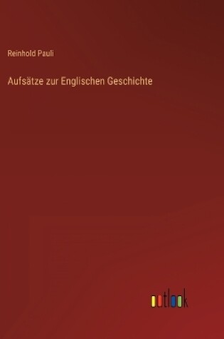 Cover of Aufsätze zur Englischen Geschichte