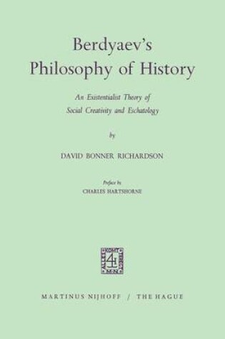 Cover of Berdyaev's Philosophy of History