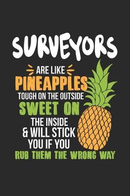 Book cover for Surveyors Are Like Pineapples. Tough On The Outside Sweet On The Inside