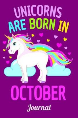Cover of Unicorns Are Born in October Journal