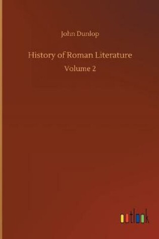 Cover of History of Roman Literature