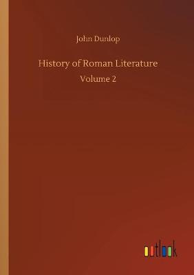 Book cover for History of Roman Literature