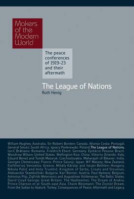 Book cover for The League of Nations