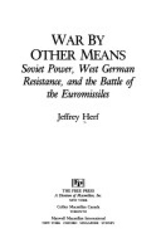 Cover of War by Other Means