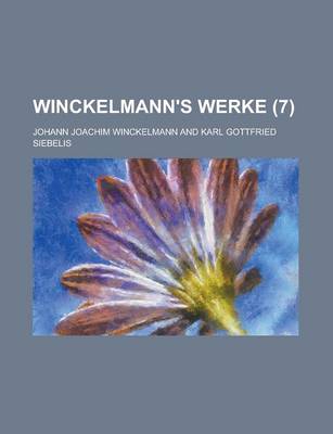 Book cover for Winckelmann's Werke (7 )