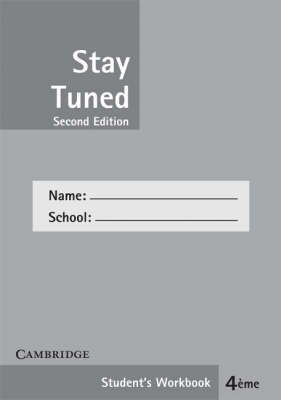 Book cover for Stay Tuned Workbook for 4 eme