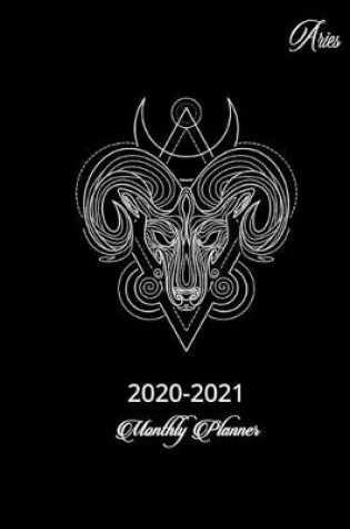 Cover of 2020-2021 Monthly Planner Aries