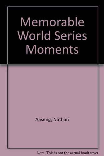 Book cover for Memorable World Series Moments