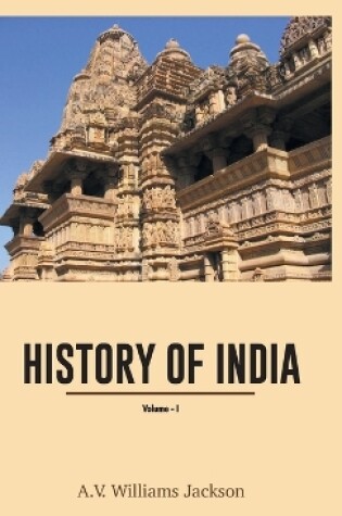 Cover of History of India (Volume 1