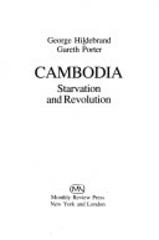 Cover of Cambodia