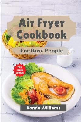 Book cover for Air Fryer Cookbook for Busy People