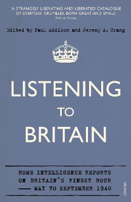 Book cover for Listening to Britain