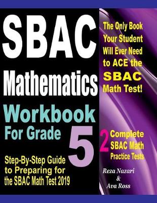 Book cover for Sbac Mathematics Workbook for Grade 5