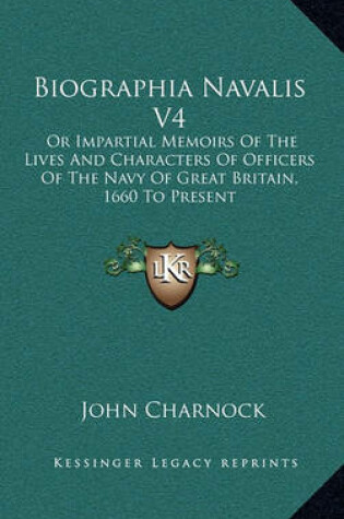 Cover of Biographia Navalis V4