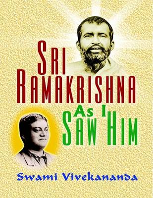 Book cover for Sri Ramakrishna As I Saw Him