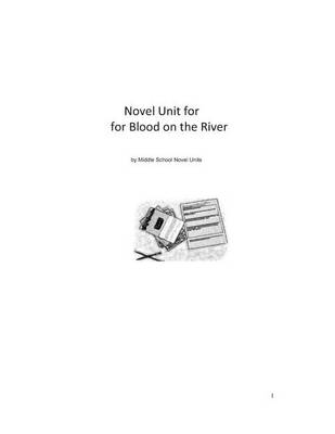 Book cover for Novel Unit for Blood on the River