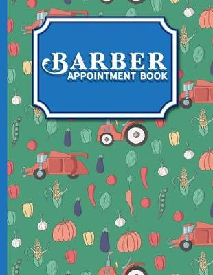 Book cover for Barber Appointment Book