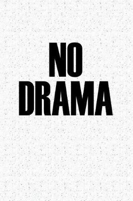 Book cover for No Drama