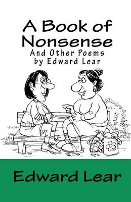 Book cover for A Book of Nonsense and Other Poems by Edward Lear