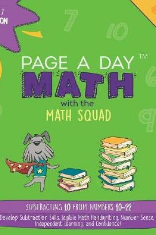 Cover of Page a Day Math Subtraction Book 11