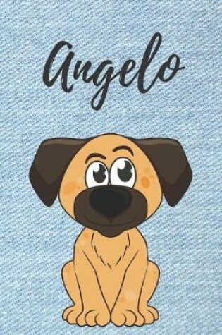 Cover of Angelo Hunde Tagebuch / Notizbuch / Malbuch / Journal / DIN A5 / Geschenk