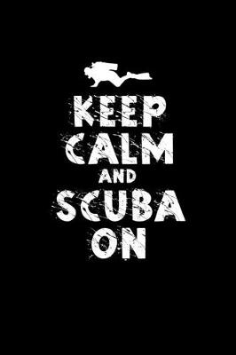 Book cover for Keep calm and scuba on