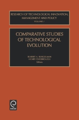 Cover of Comparative Studies of Technological Evolution
