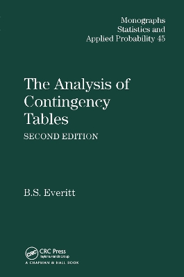 Book cover for The Analysis of Contingency Tables