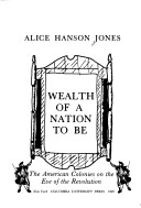 Book cover for Jones:Wealth of A Nation to be (Cloth)