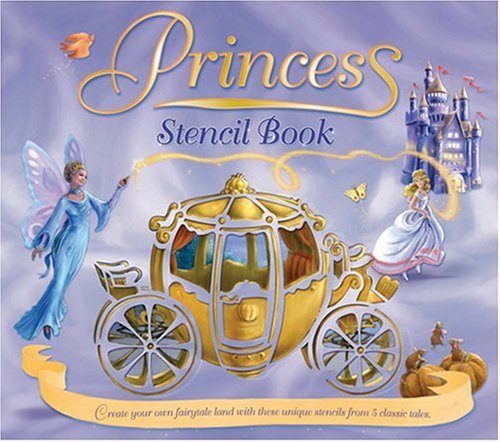 Book cover for Princess Stenciling Book