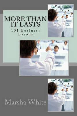 Book cover for More Than it Lasts