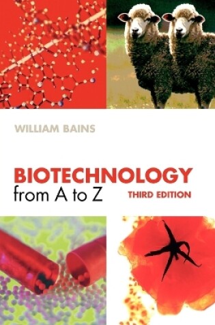 Cover of Biotechnology from A to Z