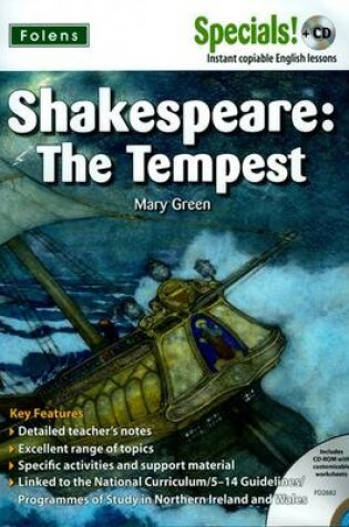 Cover of Secondary Specials! +CD: English - Shakespeare the Tempest