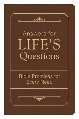 Book cover for Answers for Life's Questions