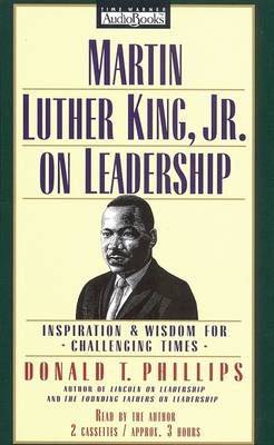 Book cover for Martin Luther King Jr on Leadership